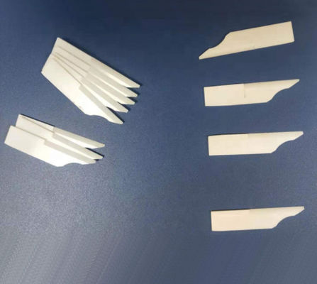 공구 칼날 산업적 세라믹 날 비 녹을 끝말림을 제거하는 지르코니아 세라믹